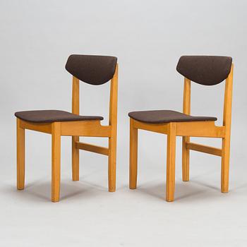 Lasse Ollinkari, six 1960s "Ervi chairs" for Artek. .