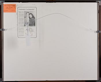 JEAN COCTEAU, litografi, signerad, numrerad 26/35 samt daterad -57.