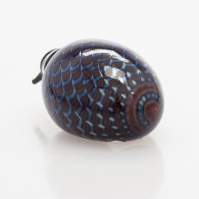 Oiva Toikka, glasfågel, märkt "Myiittala O. Toikka IITTALA".