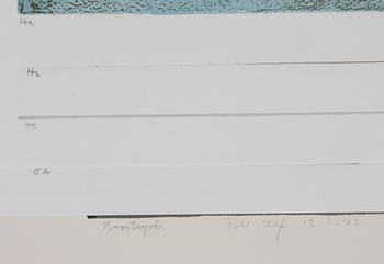 LIND FOLKE, litografier, 5 st.