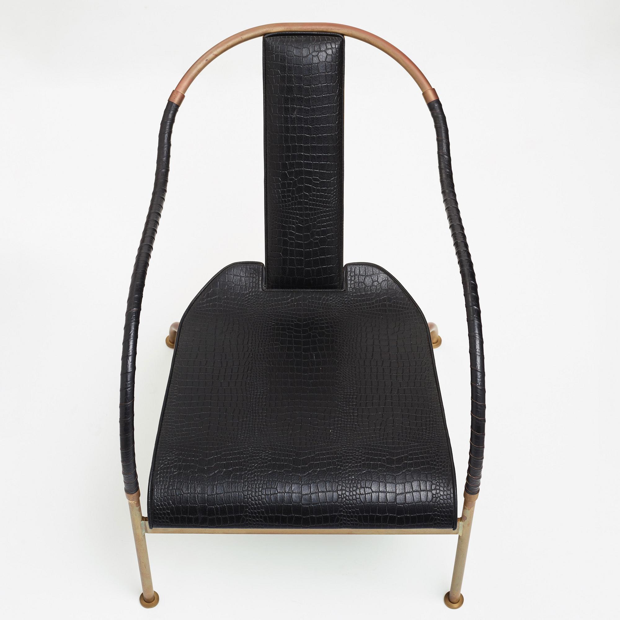 Mats Theselius, a pair of "el Rey" easy chairs by Källemo, Sweden, post 1999.