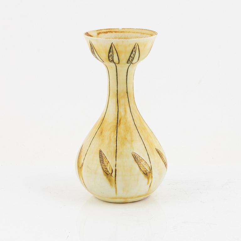 Anders Bruno Liljefors, a stoneware vase, Gustavsberg Studio, Sweden.