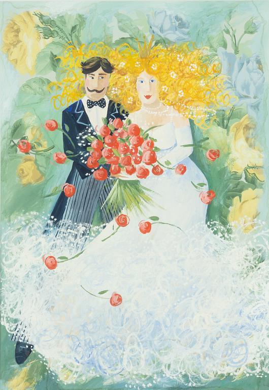Pernilla Stappe, wedding couple.