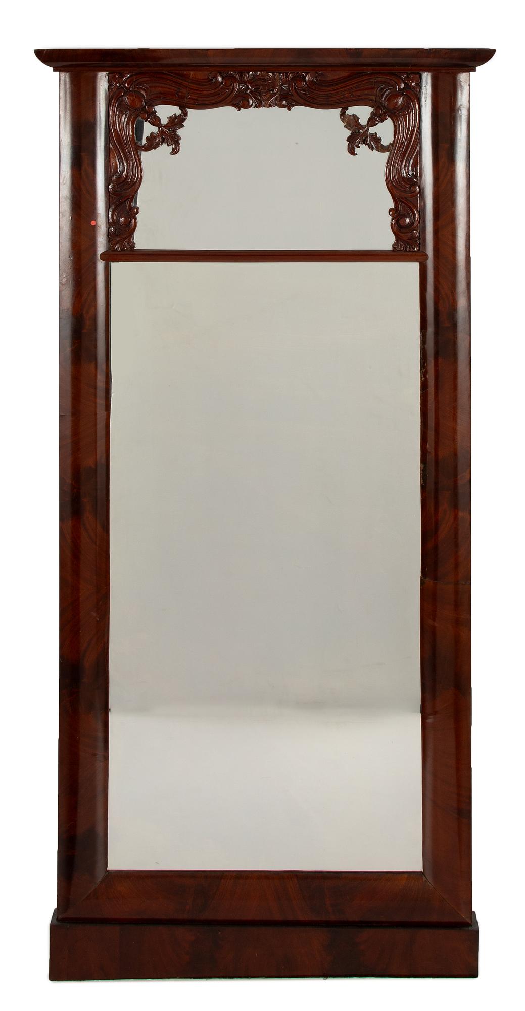 A mirror, mid 19th Century.