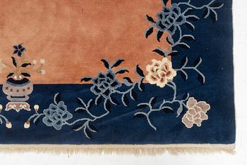 A carpet, China, old, c. 265 x 175 cm.