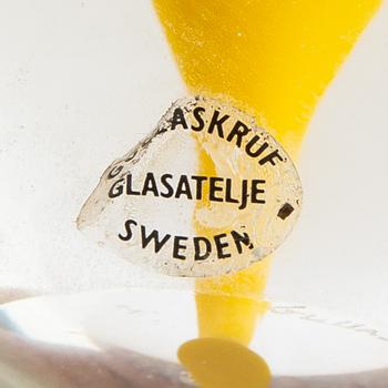 Letter weights 12 pcs glass 20th century.