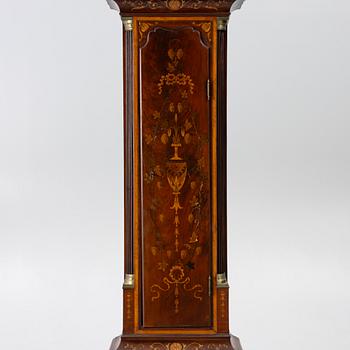Longcase clock, Jonas Barber, Ratclif Cross, London, 18th century.