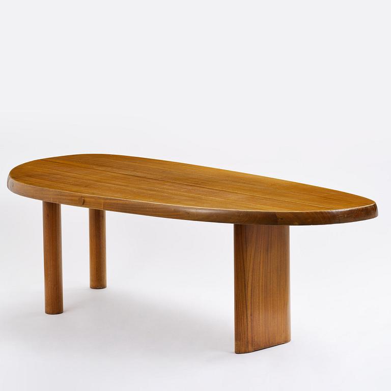 Charlotte Perriand, a "Forme Libre" table, executed by André Chetaille for Galerie Steph Simon, France, ca 1956.