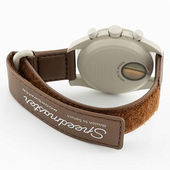 Omega/Swatch, MoonSwatch, "No Reserve", collection of 14 pcs, chronograph, wristwatches, 42 mm.