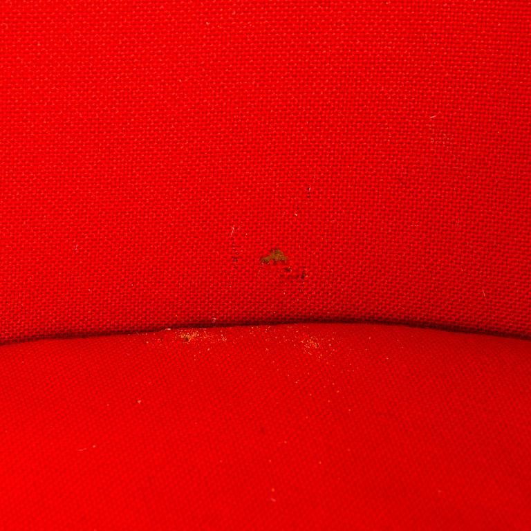 Arne Jacobsen, fåtölj "Ägget", Fritz Hansen, Danmark troligen 1970-tal.