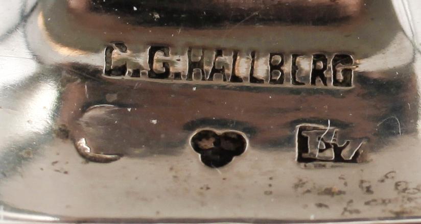 SAMLING SILVERFÖREMÅL, 6 st. Vikt 167 g.
