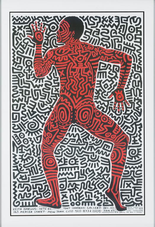 Keith Haring, "Keith Haring: Into 84 - Tony Shafrazi Gallery New York".