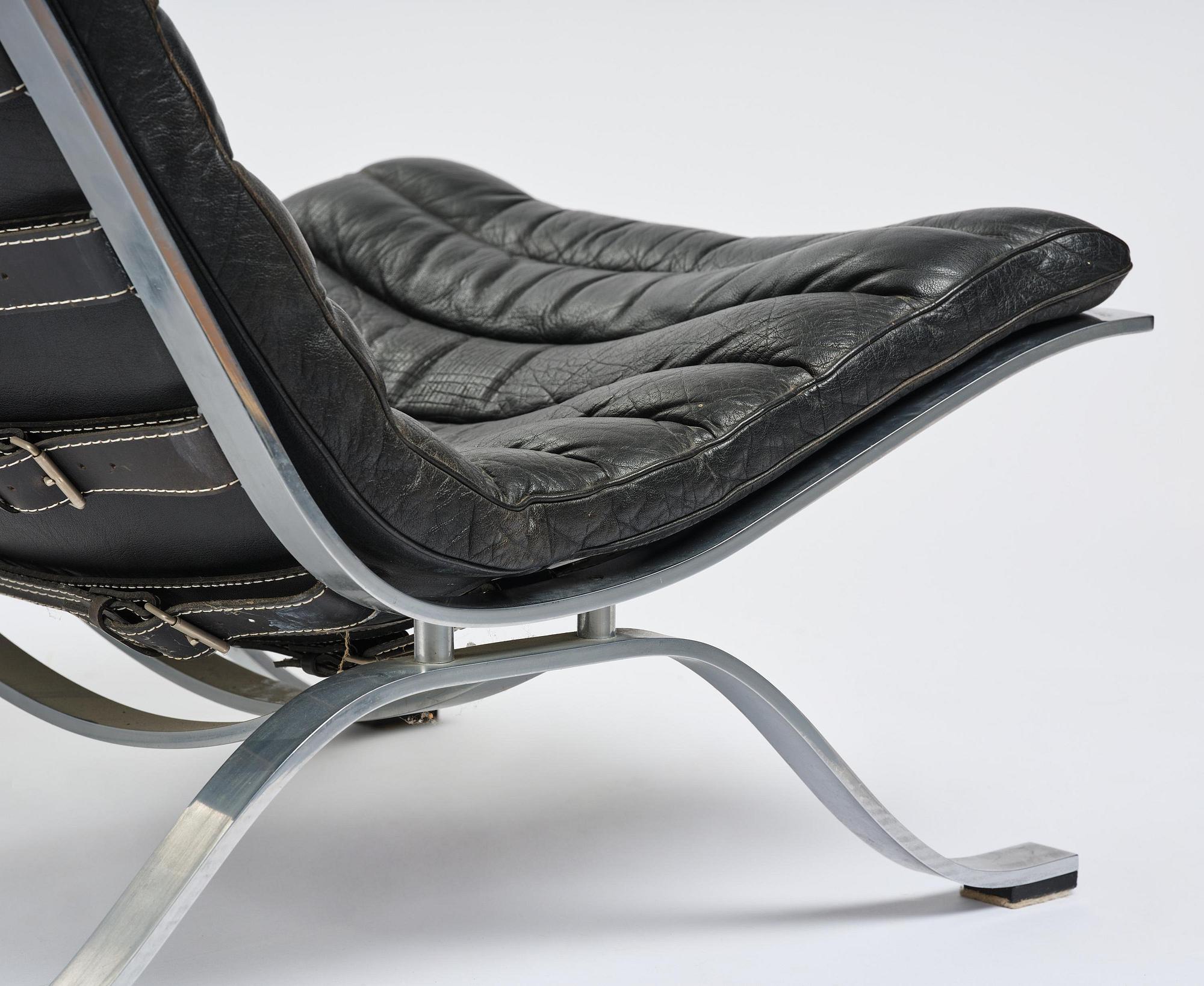 Arne Norell, fåtöljer, ett par, "Ari", Norell Möbel, Aneby, 1960-70-tal.