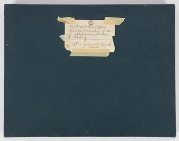 Birger Simonsson, portfolio with 62 drawings. watercolours, pencildrawings.