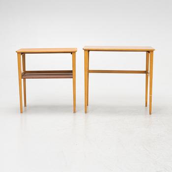 Axel Larsson, a nesting table, probably by Svenska Möbelfabrikerna Bodafors, mid 20th Century.