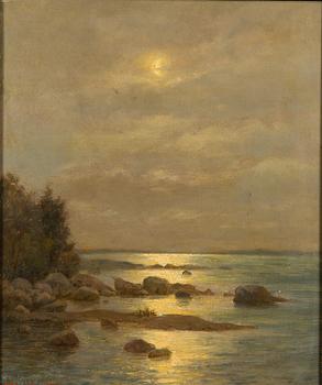 OSCAR KLEINEH, oil on canvaspanel, signed and dated -85.