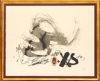 Antoni Tàpies, "Vague d'encre".