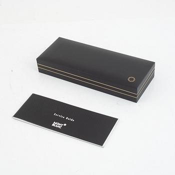 A Mont Blanc Fountain Pen.