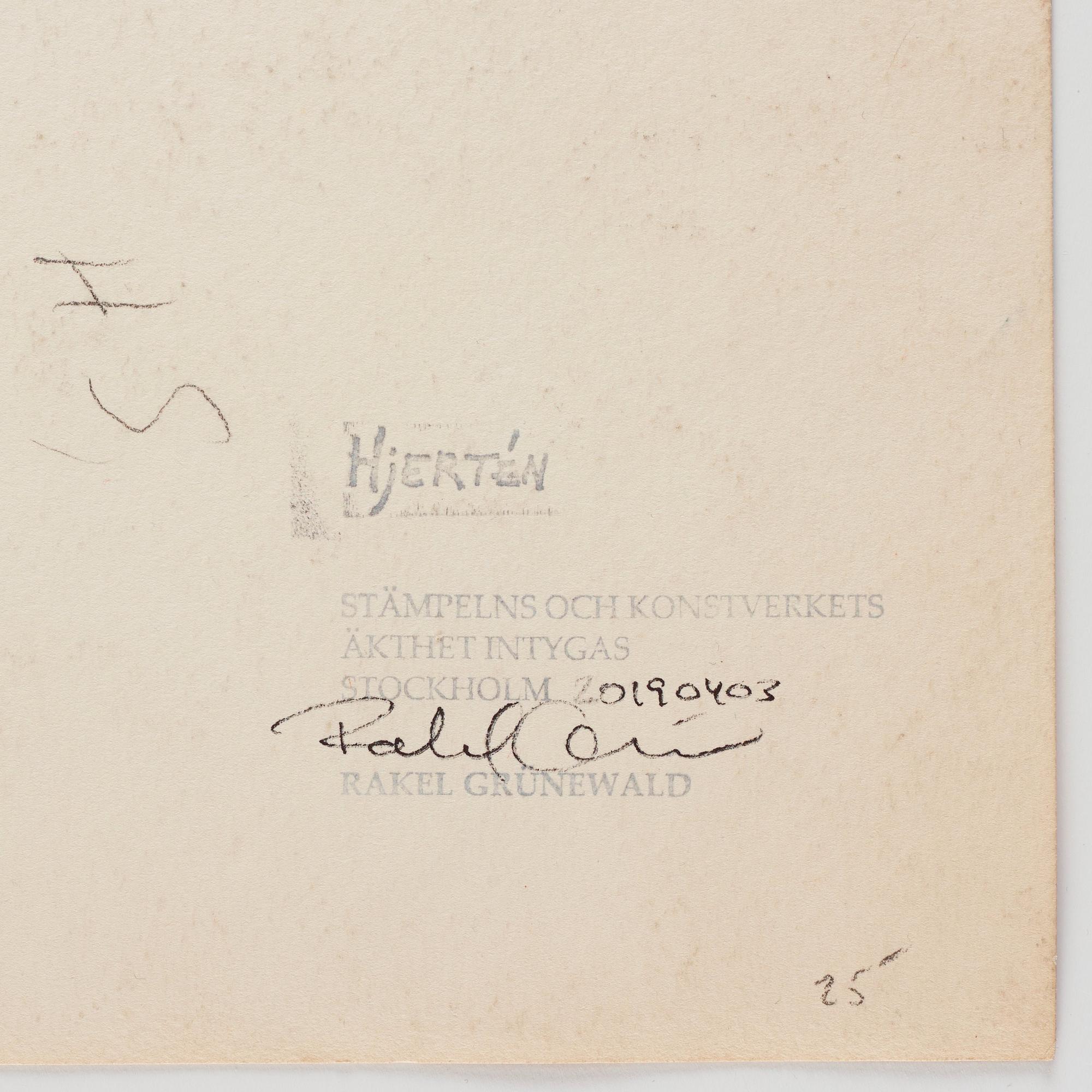 Sigrid Hjertén, Ships at the harbour, Stadsgårdskajen.