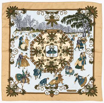 Hermès, scarf, "Joies d'Hiver".