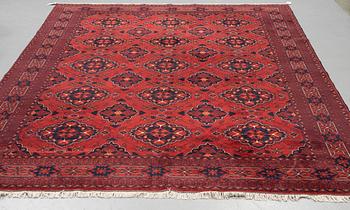 Carpet, Afghan, s.k. "Khan Mohammadi", ca 347 x 254 cm.