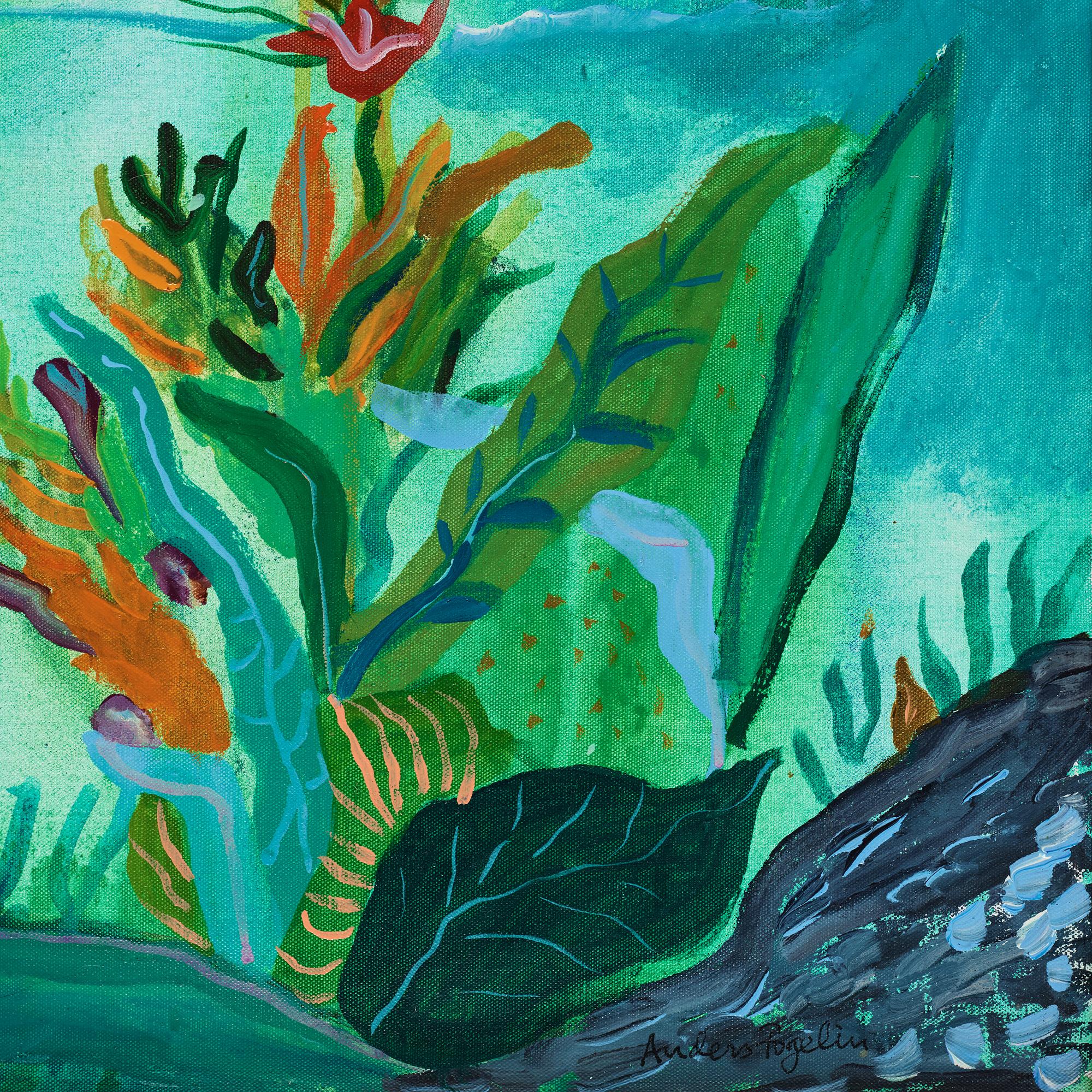 Anders Fogelin, oil on canvas, signed.