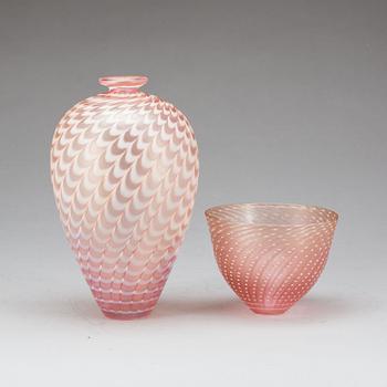 VAS OCH SKÅL, glas, Bertil Vallien Kosta Boda.