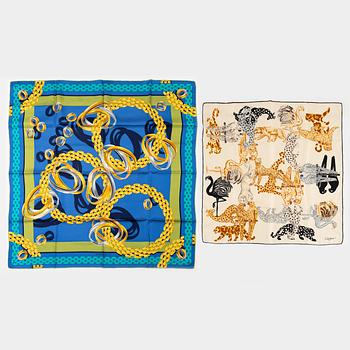 Cartier, scarves, 2 st.