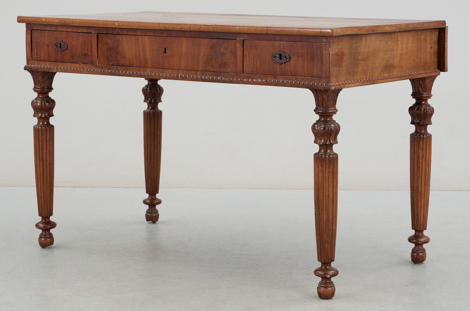 SKRIVBORD, senempire, 1800-talets mitt/andra hälft.