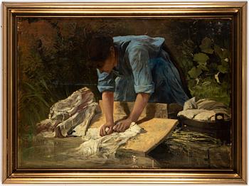 UNKNOWN ARTIST, 19th Century, oil on canvas.