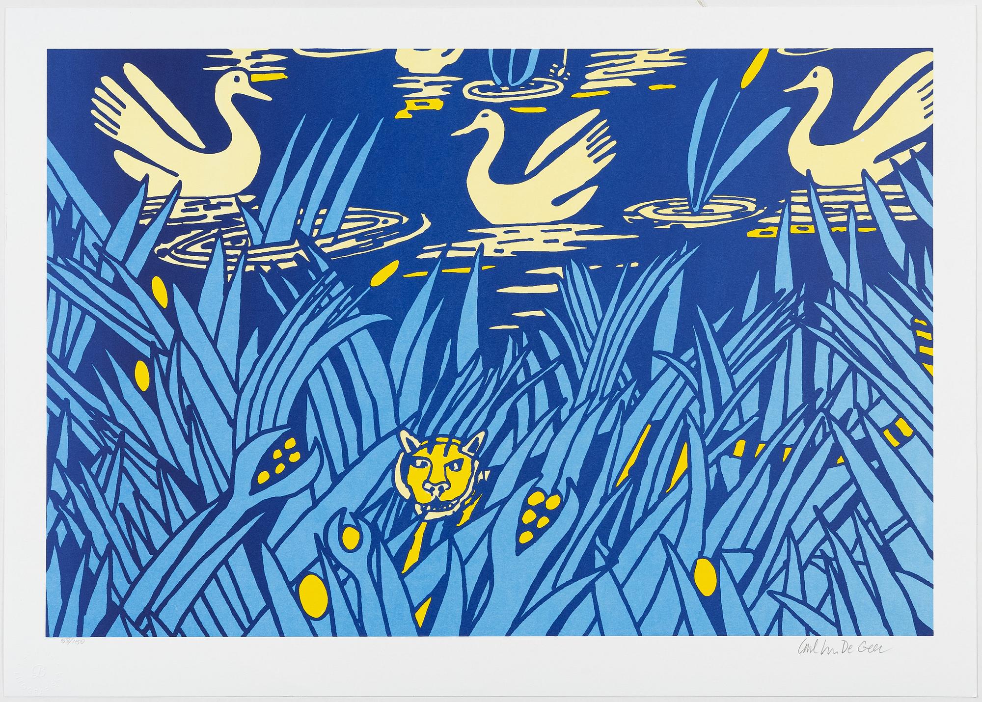 Carl Johan De Geer, "En svensk tiger II".