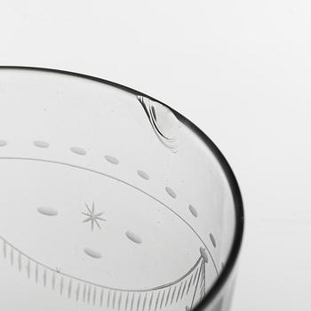 An Empire-Style Glass Service, 20th century (36 pieces).