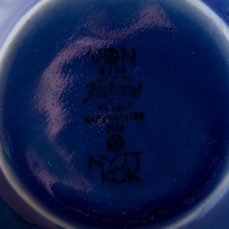 MARIANNE WESTMAN, Set of three stoneware jars by Rörstrand, second half of 20th Century.