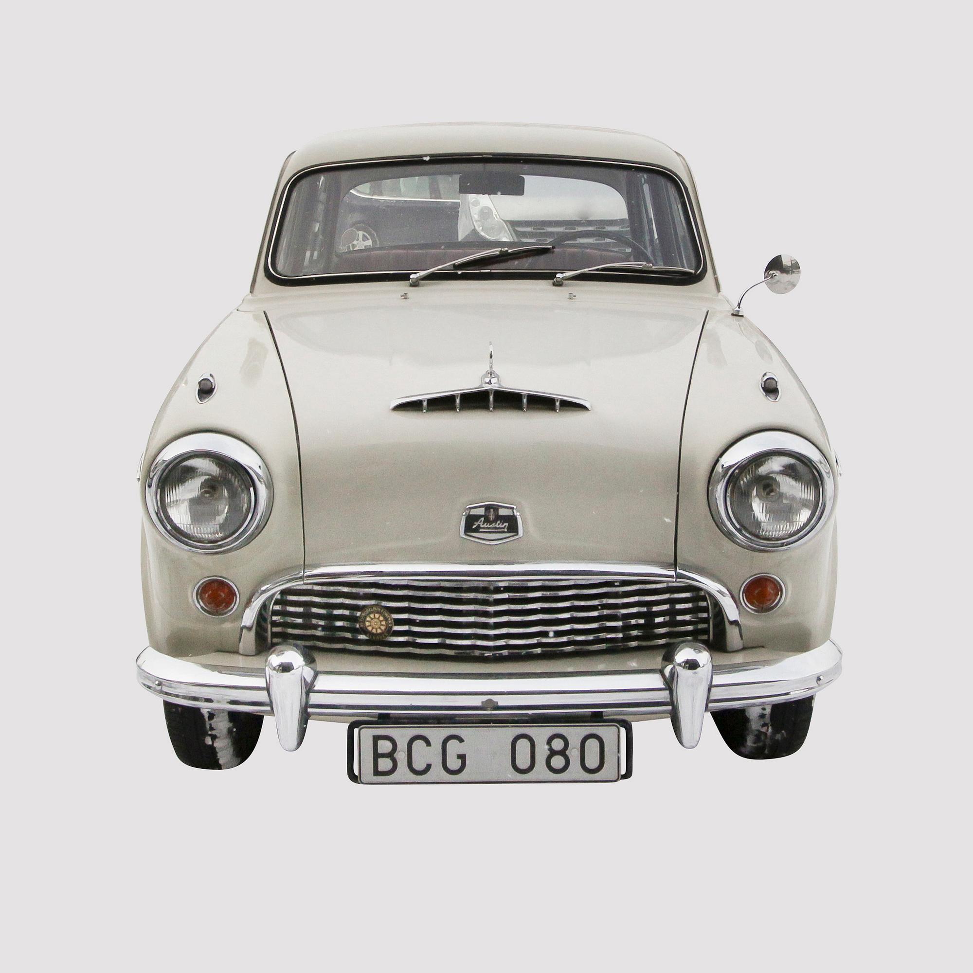 PERSONBIL, Austin Cambridge A 55 De Luxe Saloon, årsmodell 1957.