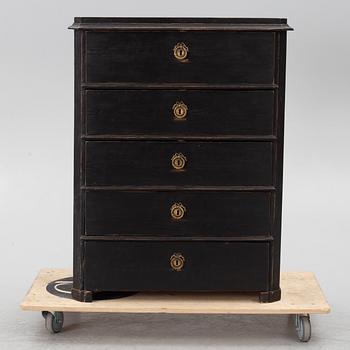 Byrå, omkring år 1900.