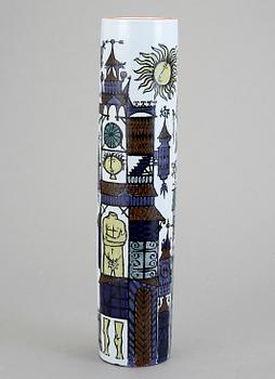 VAS, fajans. "Karneval", Stig Lindberg, Gustavsberg studio, 1958-1962.