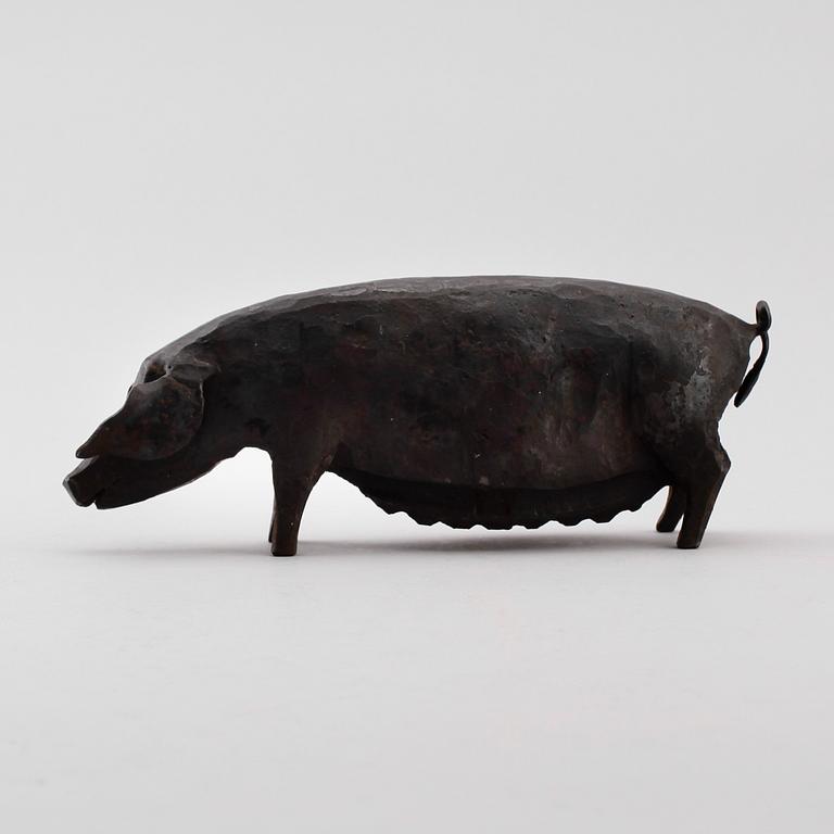 LARS LARSSON, skulptur, smide, signerad.