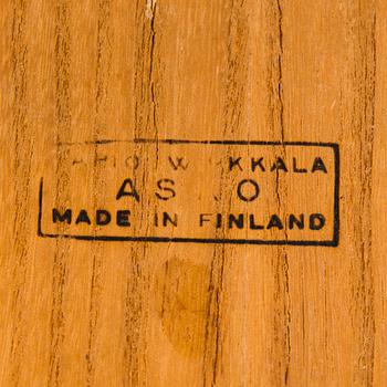TAPIO WIRKKALA, tuoleja, 4 kpl, "Nikke", Asko 1900-luvun puoliväli.