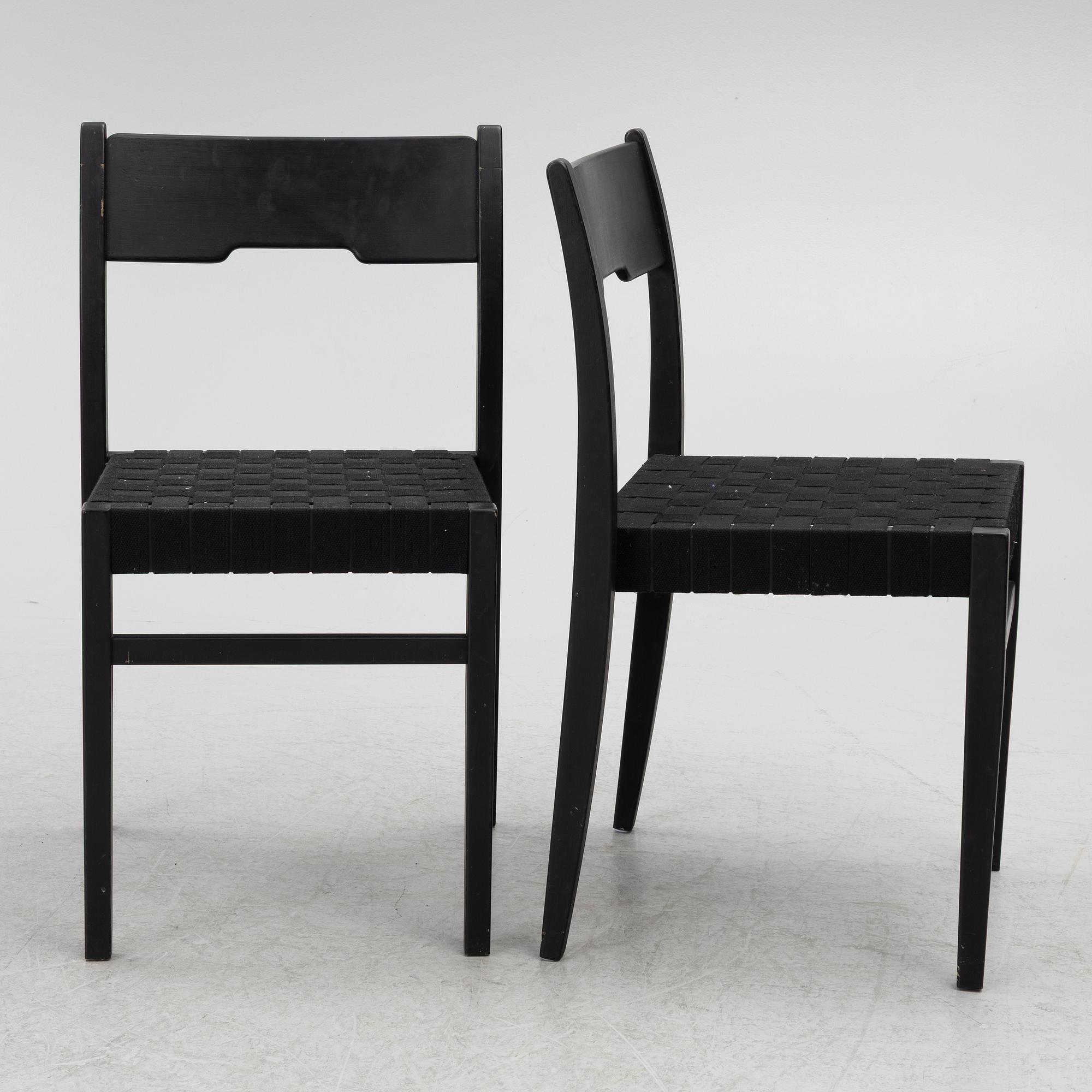 Emma Olbers, chairs, 4 pcs, "Arnold", Tre Sekel.