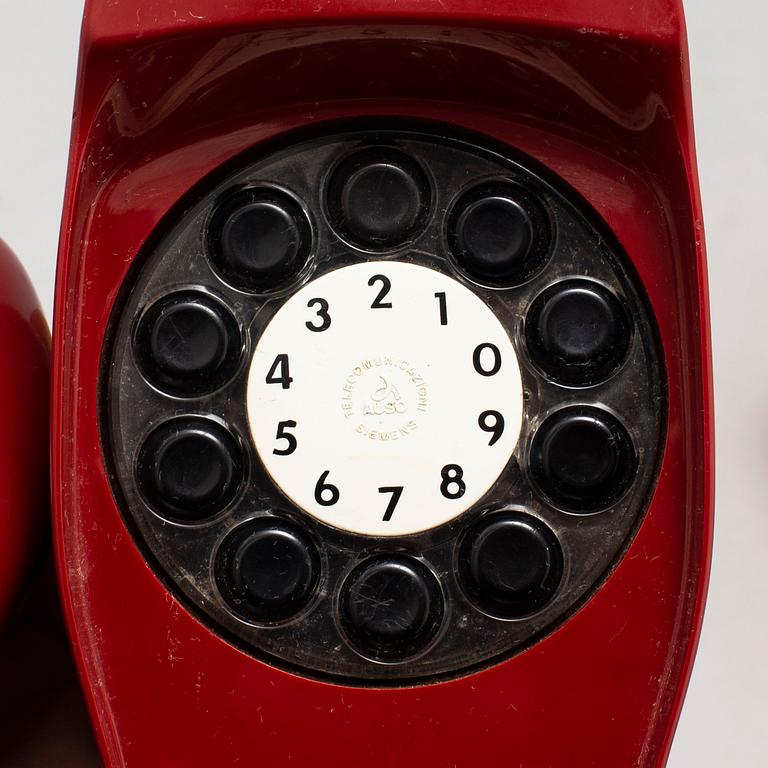 MARCO ZANUSO & RICHARD SAPPER, telephone "Grillo". LUIGI BANDINI BUTI " Alpha 2" radio,. Siemens 1960's.