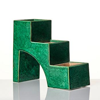 Wilhelm Kåge, a rare "Puzzle" cactus planter model 975/9, Gustavsberg, 1930s.