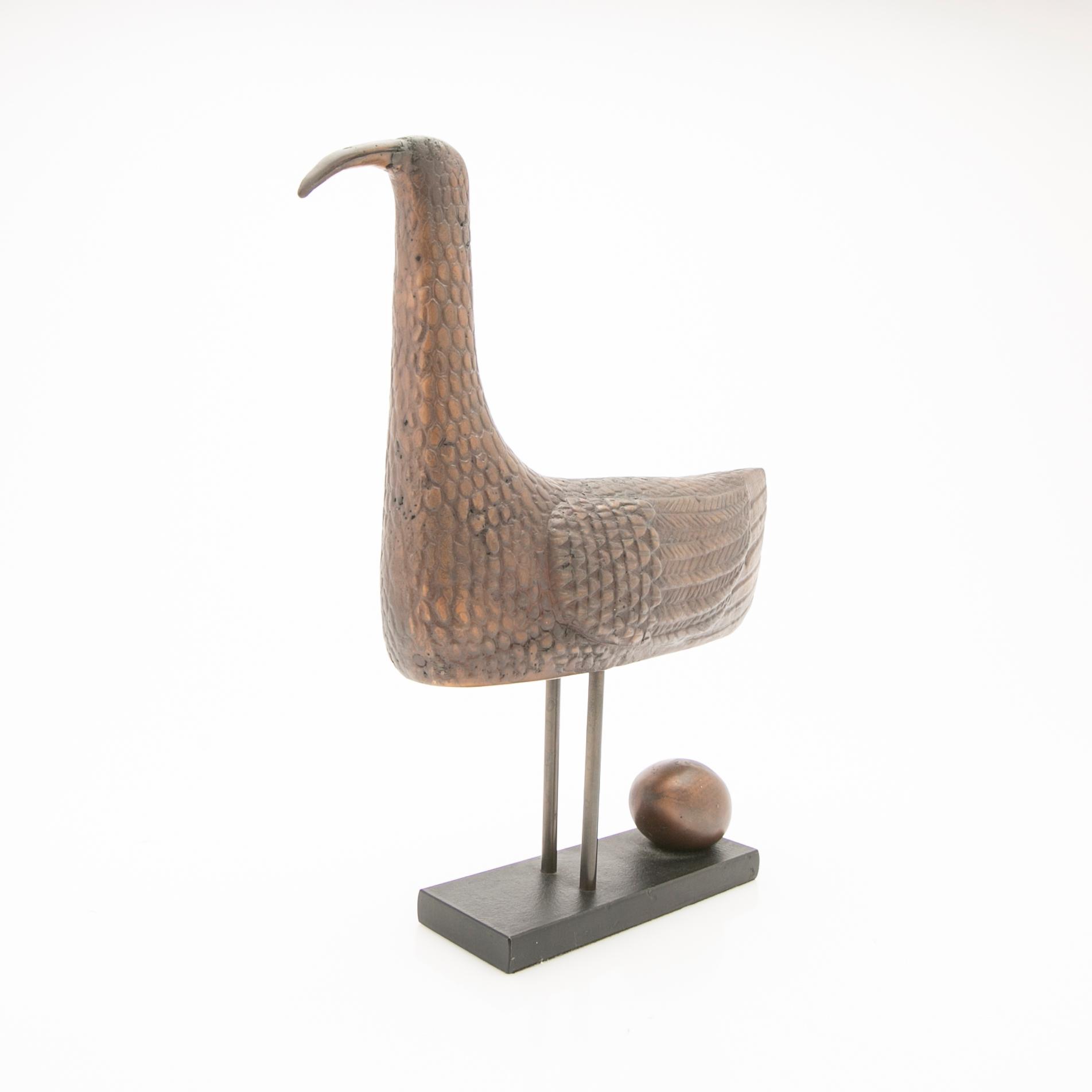 Stig Lindberg, Sculpture “Solfågeln”, Galleri Scandia, Scandia Present, after 1978.