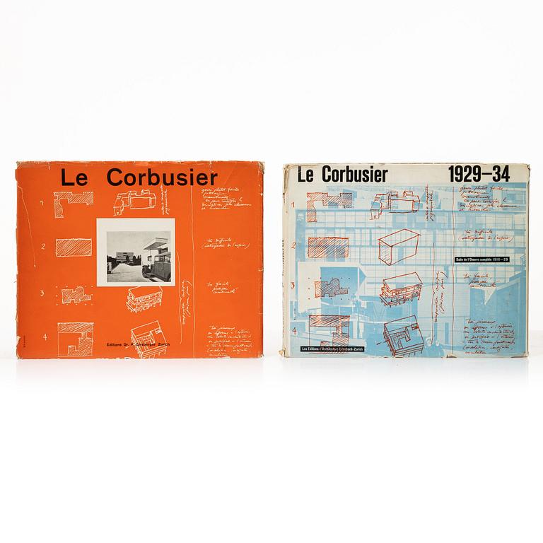 Editions Dr. H Girsberger Zurich and Les Editions d'Architecture Erlenbach-Zurich, 'Le Corbusier (& P. Jeanneret)',