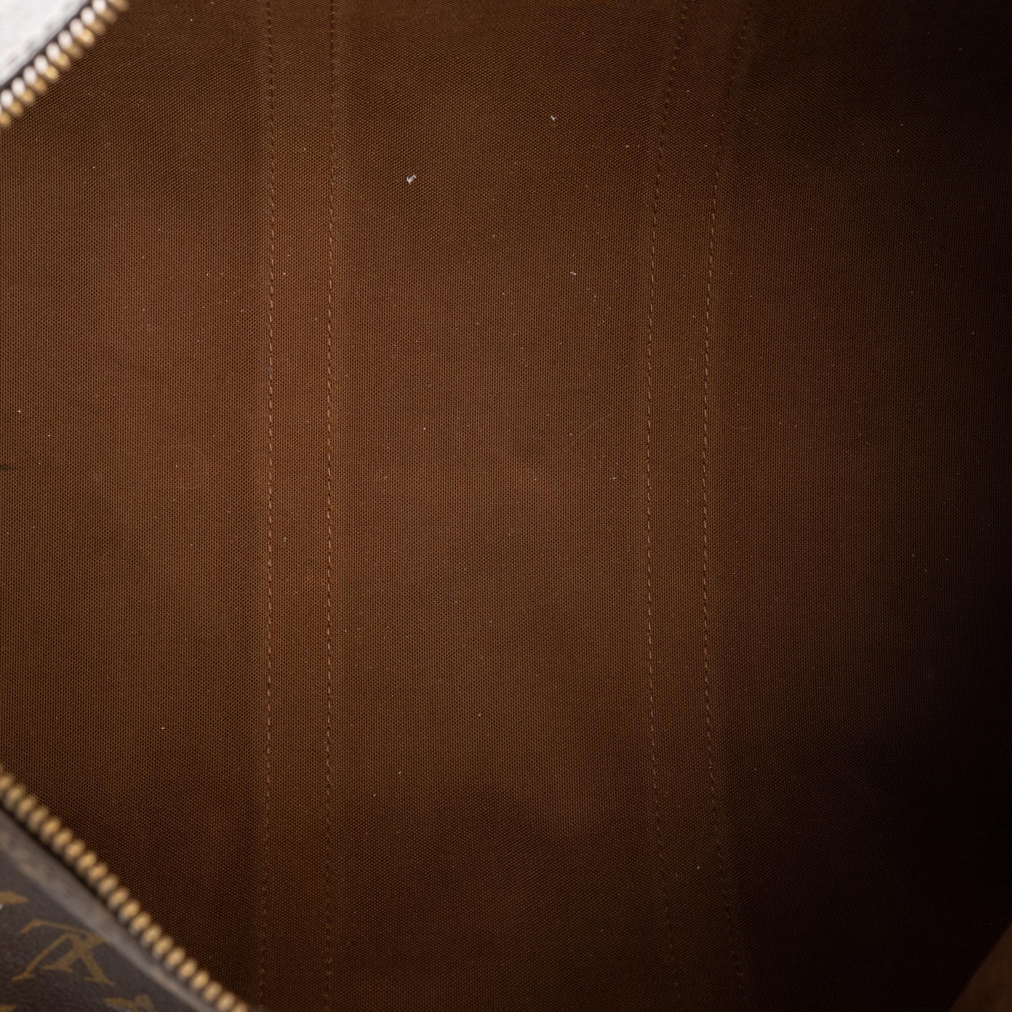 Louis Vuitton, a monogram canvas 'Keepall 45 Bandouliere' weekend bag, 1989.