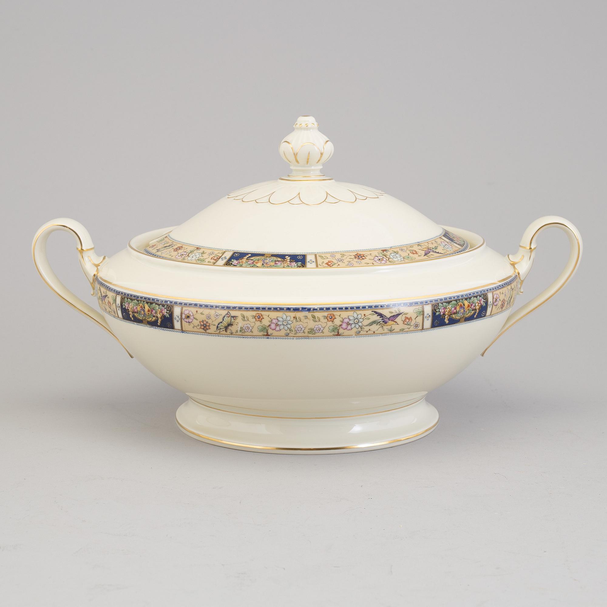 MATSERVIS, 85 delar, porslin, Rosenthal Ivory, Tyskland, 1900-talets mitt.