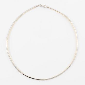 Collier, 18K guld och vitguld.