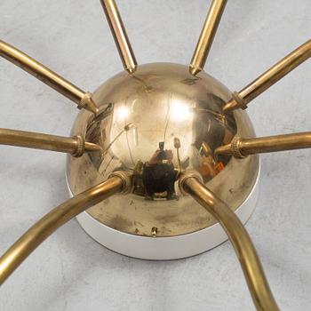 JOSEF FRANK, a brass ceiling lamp model no 2358.