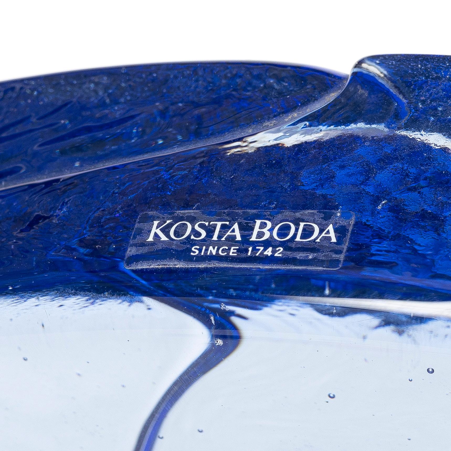Bertil Vallien, Sculpture, art glass. Kosta Boda, limited edition of 100. Signed and numbered.