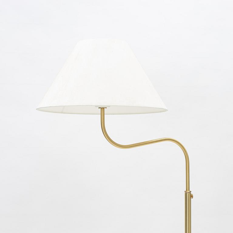 Josef Frank, a model 2368 brass floor lamp, Firma Svenskt Tenn.