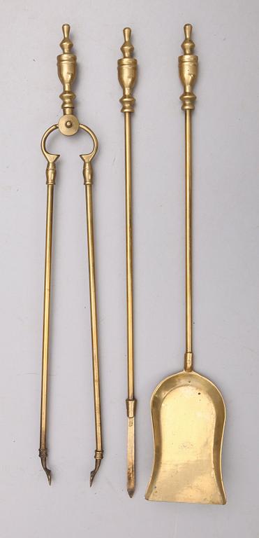 BRASSET, 3 delar, England, 1800-/1900-tal.